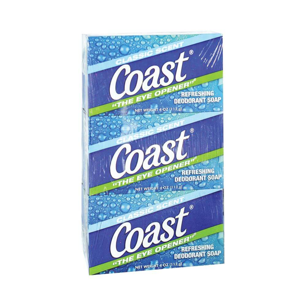 Xà bông Coast Classic Scent lốc 3 cục x 113g