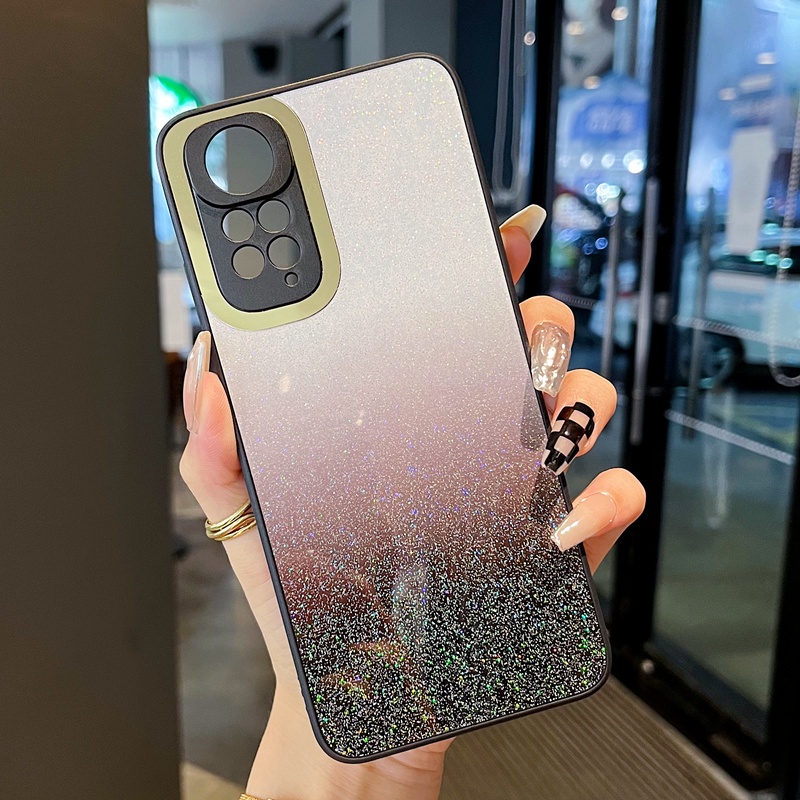 Ốp Điện Thoại Kim Tuyến Sao Lấp Lánh Chống Sốc Cho Xiaomi Redmi Note 10 Pro Max Redmi 10 Prime 2022 10C Redmi Note 10 10T 5G