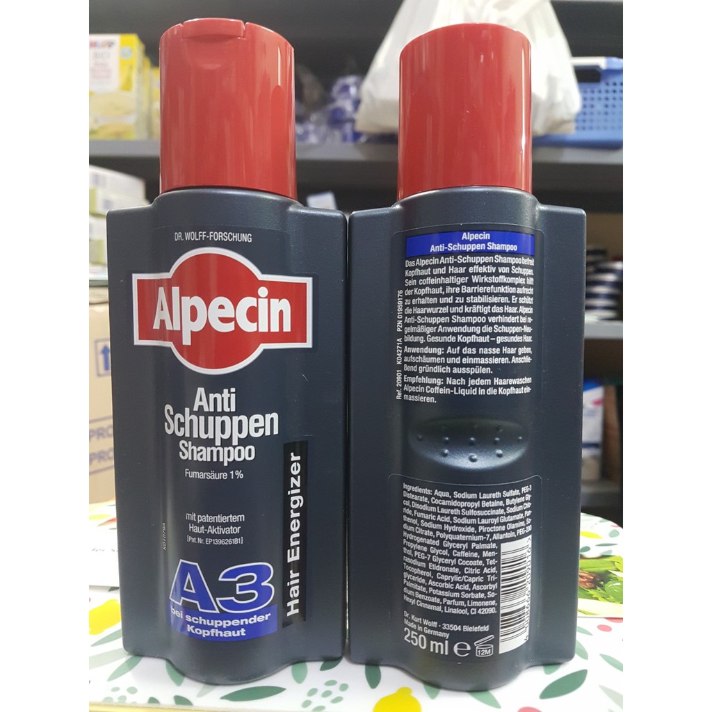 Dầu gội Alpecin A3 hàng Đức