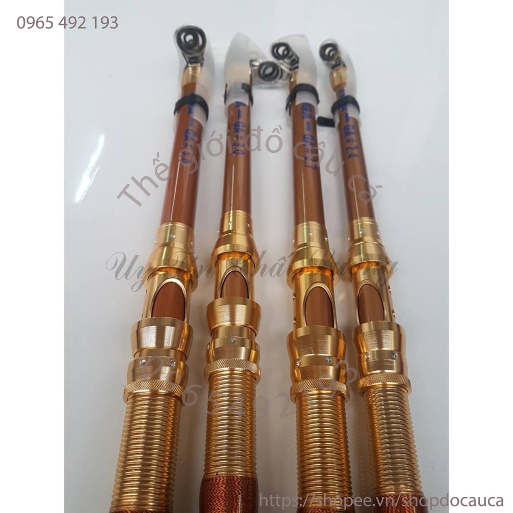 Cần câu cá trượng vàng tyga ( rẻ vô địch )