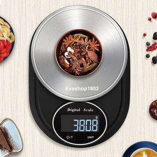 Cân điện tử 5kg - Cân nhà bếp để bàn
