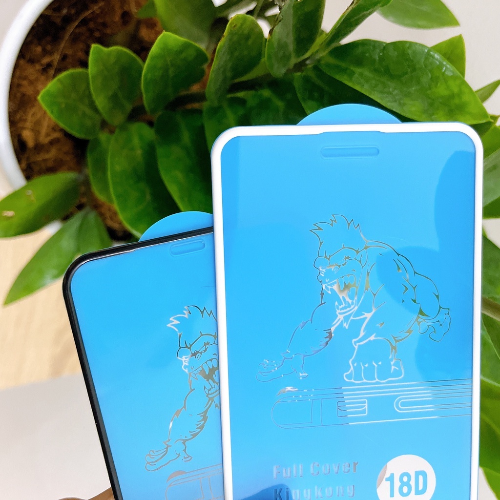 Kính cường lực kingkong 18D chống vỡ viền dành cho iphone