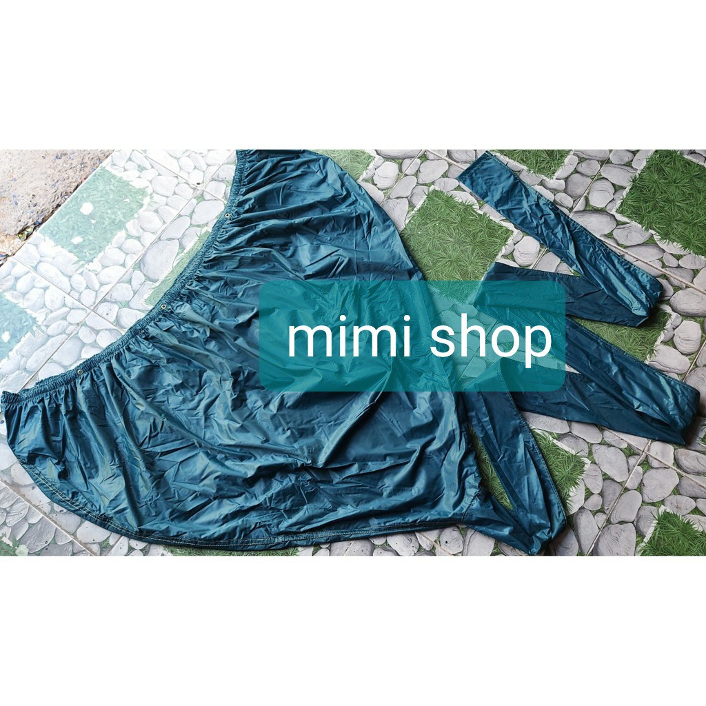 Túi trùm vệ sinh máy lạnh treo tường - Áo bọc hứng nước rửa điều hòa - Màu Xanh Lá