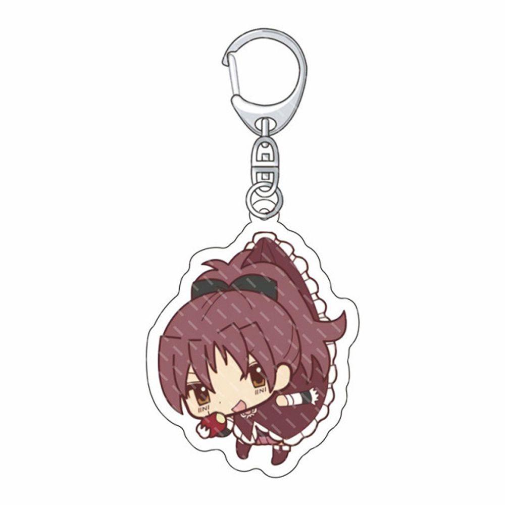 Móc Khóa Hình Nhân Vật Hoạt Hình Anime Hai Mặt Bằng Acrylic