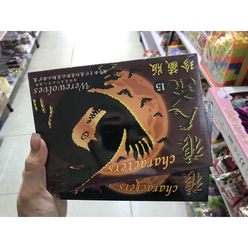 Bộ Bài Ma Sói Characters Cơ Bản Việt Hóa