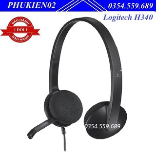 Tai nghe chụp tai logitech h340 - hàng chính hãng