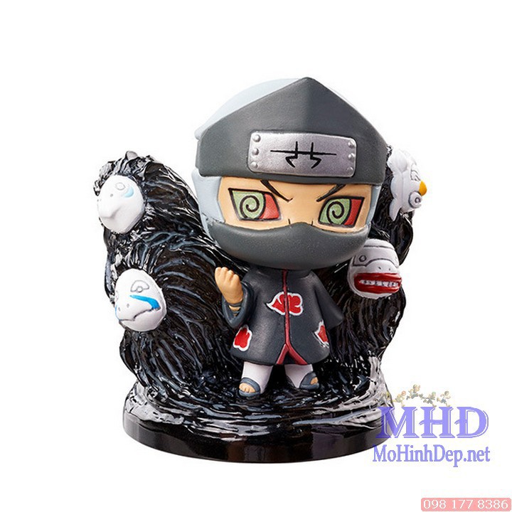 [MHĐ] Bộ mô hình - Figure Chibi Naruto - Akatsuki (6 nhân vật)