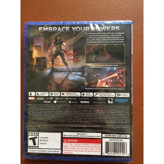 Đĩa Game Ps5 Playstation 5 Marvel Avengers