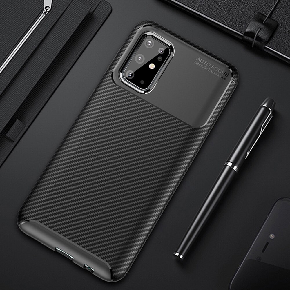 Ốp điện thoại sợi carbon chống sốc sang trọng cho Samsung Galaxy S20 S20 Ultra S 20 Plus 5G