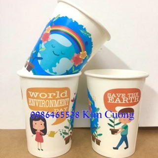 100c Ly giấy 360ml - Cầu Vồng