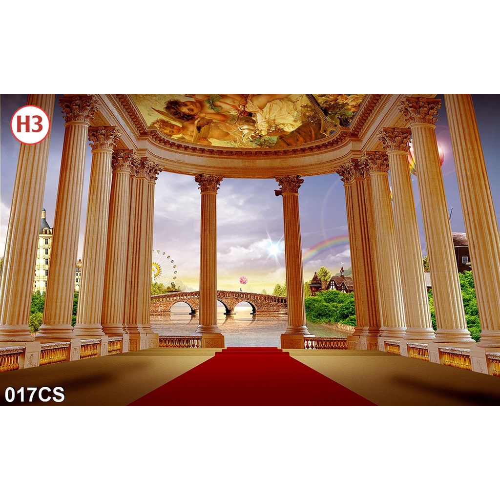 Tranh Dán Tường 3D Cửa Sổ Nhiều Mẫu Đẹp - Có In Theo Yêu Cầu- Tranh 3d Trang trí nhà cửa -Xưởng Tranh 3D