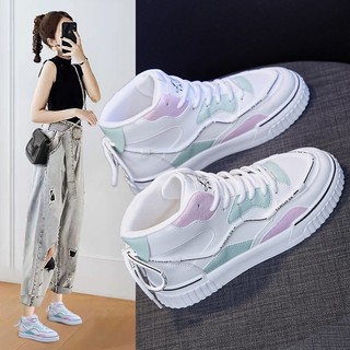 Giày Sneakers cổ cao kiểu dáng trẻ trung năng động dành cho nữ