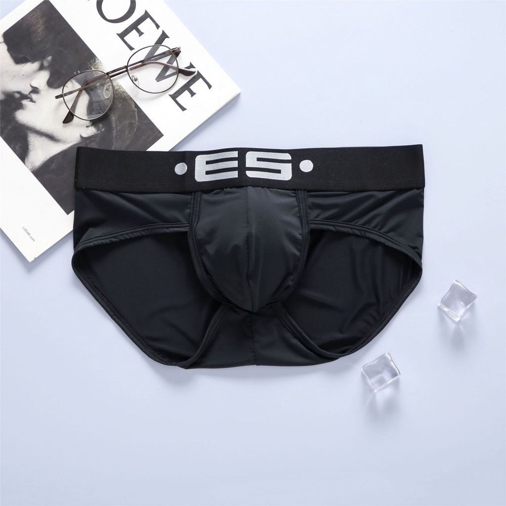 [free ship 50k + che tên đơn hàng] quần lót nam, quần lót tam giác thun lạnh nam cao cấp nhiều size phù hợp mọi lứa tuổi