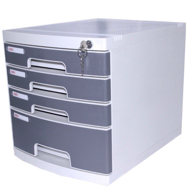 Tủ đựng tài liệu 4 ngăn Deli 8854 (E8854)