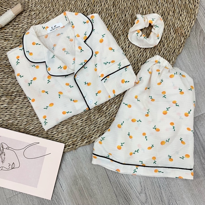 Bộ đồ pijama chất xôp nhiều màu siêu xinh