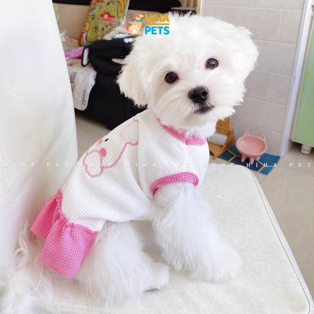 Áo Thun Cho Chó Mèo Dễ Thương Mát Mẻ Mùa Hè 2022 Quần Áo Thú Cưng Thiết Kế Hàn Quốc Hiha Pets.