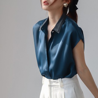 Sơ mi nữ , sơ mi lụa satin mềm mịn giá tốt