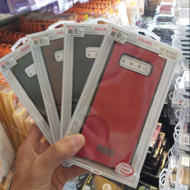 Ốp lưng Sulada vân da samsung note 8