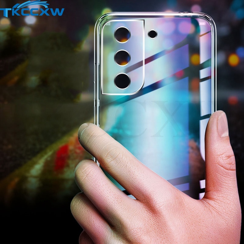 Ốp Điện Thoại TPU Mềm Trong Suốt Siêu Mỏng Cho Samsung Galaxy S20 S22 Ultra S22+ S20 S22 Plus S21 FE A13 A03 Core M52
