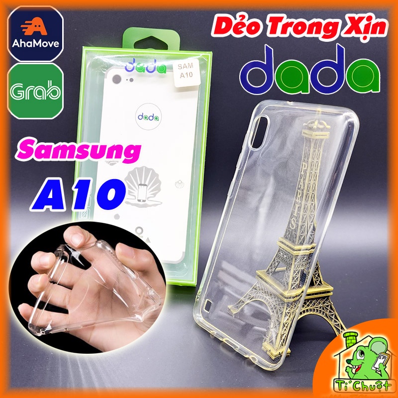 [Ảnh Thật] Ốp lưng Samsung A10 2019 DADA Dẻo Trong Suốt