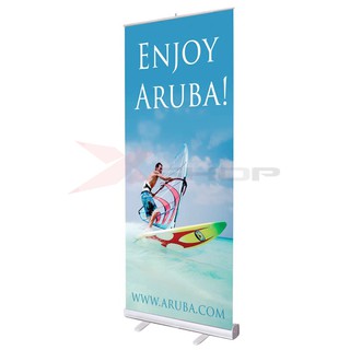 Khung standee cuốn banner nhôm quảng cáo 60x160cm loại thường