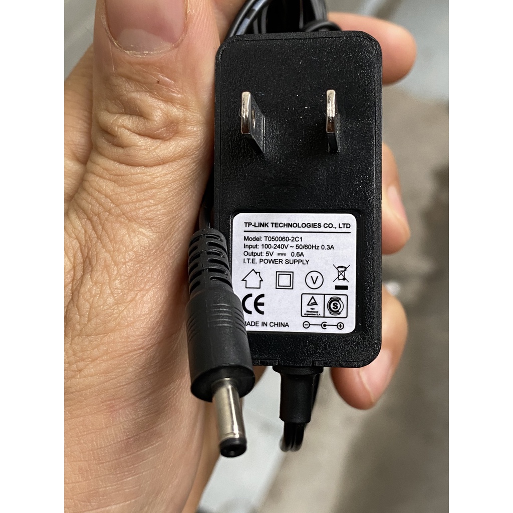 Adapter nguồn 5V 0.6A chân nhỏ cho swith TP-Link chia mạng