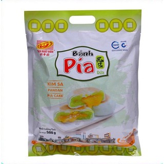 Bánh pía kim sa dứa Tân Huê viên túi 12 cái 500g