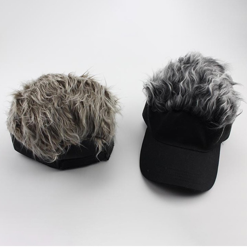 Youyo Mũ Lưỡi Trai Che Nắng Giả Tóc Vui Nhộn Cho Tiệc Halloween