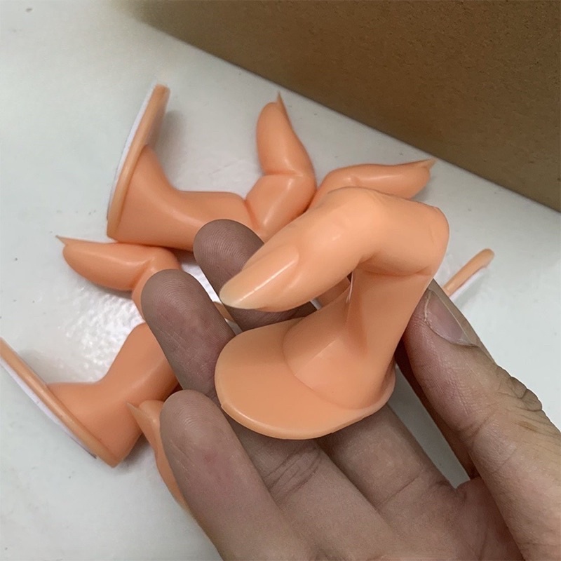 Ngón tay giả học làm nail, tập vẽ gel đắp móng chuyên dụng