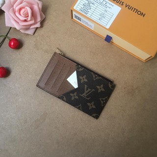 Ví LV Wallet Classic Card Holder Wallets Leather Coin Purse Poch Bag