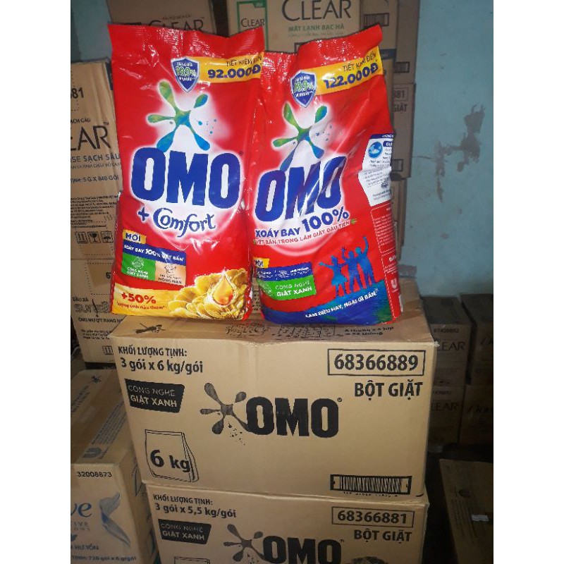 Omo 6kg &amp; Omo 5.5kg Hương comfort