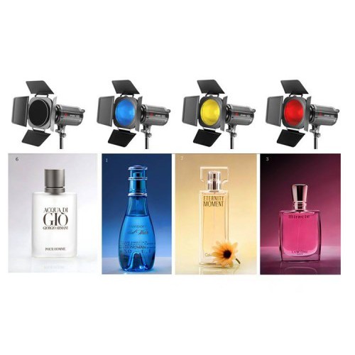 Tổ ong đánh ven tóc cho đèn studio