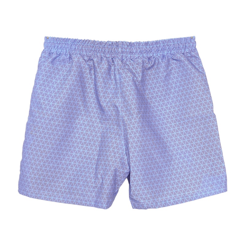 Quần Bơi Ngắn Họa Tiết Hình Thoi Thay Đổi Màu Sắc Dành Cho Nam