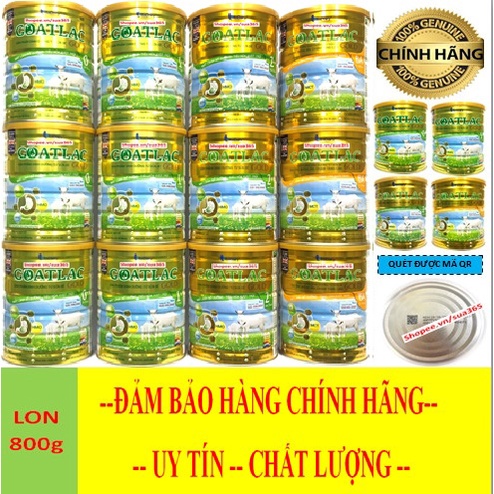 Sữa Dê GoatLac Gold + _800g và 400g ( Đủ số : 0+, 1+, 2+, BA ) - Date Luôn Mới