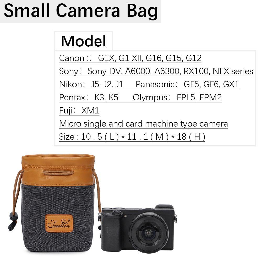 JONYE Túi Dây Rút Đựng Máy Ảnh DSLR Tiện Dụng