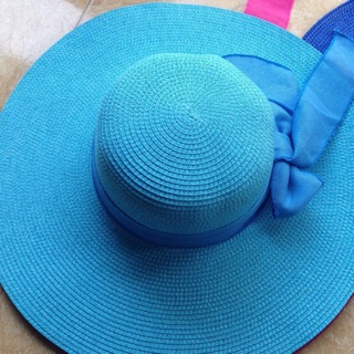 Mũ đi biển,đi chơi vành rộng nhiều mầu