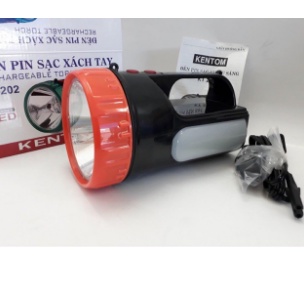 Đèn Pin Sạc Xách Tay Kentom KT-202 (Led) - Hàng Chính Hãng.