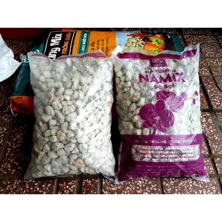 bịch 3 kg Đá Pumice (đá bọt núi lửa) size 10-20mm