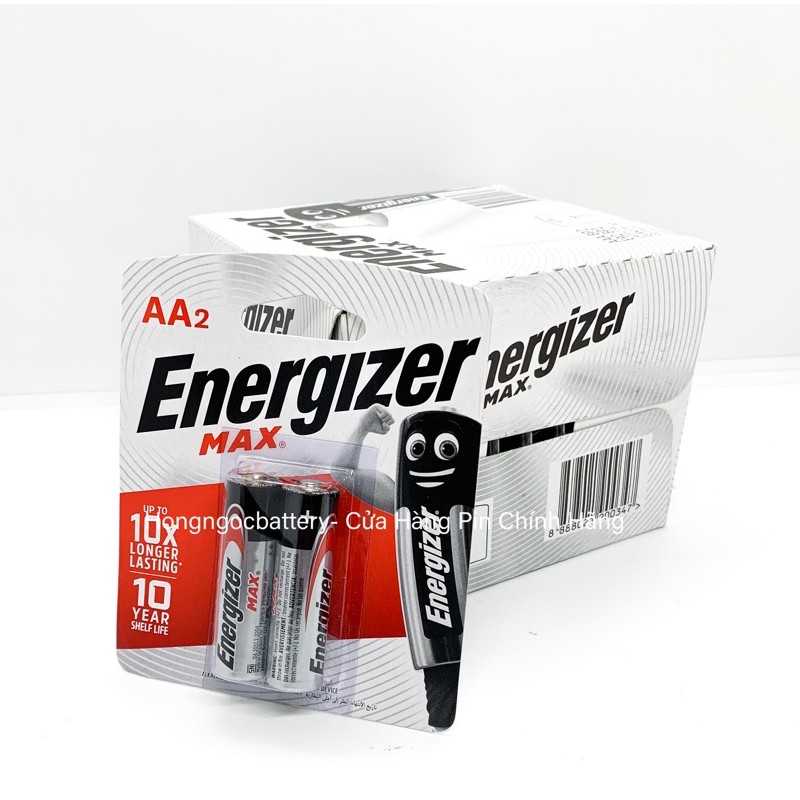 Pin AA/AAA Energizer Siêu bền - Vỉ 2 Viên