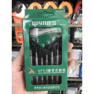 Vít sửa đồng hồ bộ 6 cây wynn's - w0557