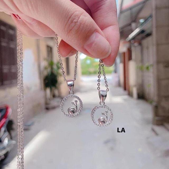 DÂY CHUYỀN NỮ MÃ A00345 MẶT ỐC SÊN