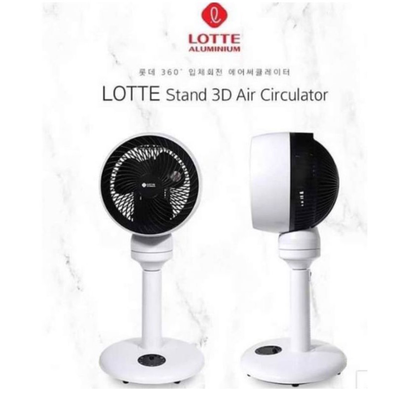 QUẠT ĐỨNG 360 ĐỘ LOTTE 3D AIR