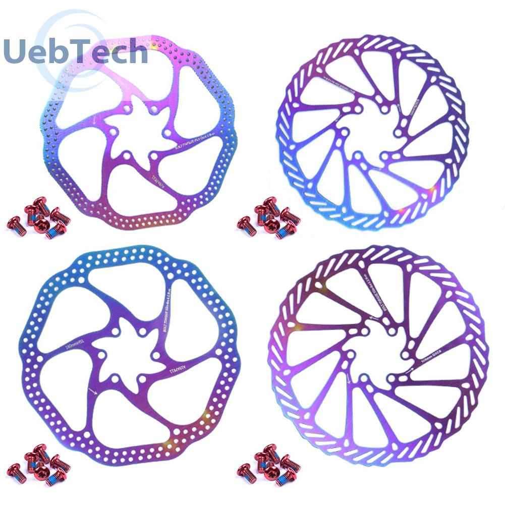 Rotor Thắng Đĩa Xe Đạp Uebtech G3 HS1 MTB Bằng Thép Không Gỉ Kèm 6 Bu Lông