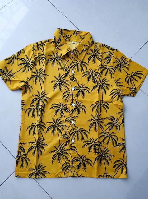 ÁO SƠ MI HOA QUẢ