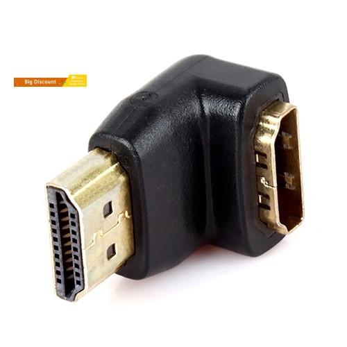 Đầu Chuyển Đổi Hdmi 90 Độ Cho 1080p Tv Hdtv