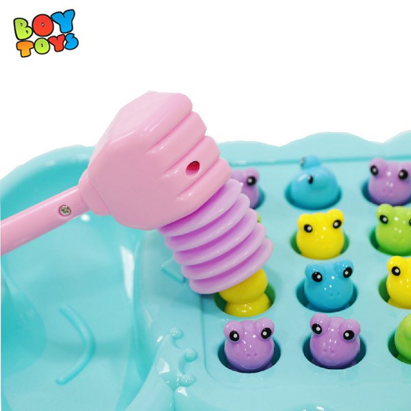 Bộ đồ chơi bắt ếch kích thích trí não giúp trẻ phản xạ nhanh ngay lập tức