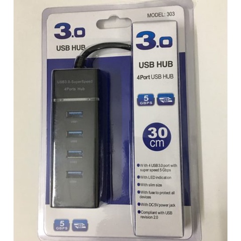 Hub chia USB 4 cổng USB 3.0 tốc độ cao