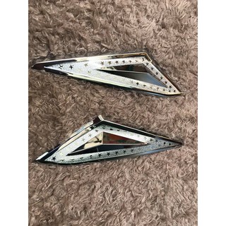 Ốp hông nhỏ mạ crom air blade 2016,17,18