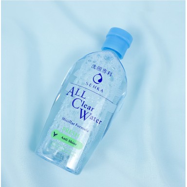 Nước tẩy trang SENKA A.L.L. CLEAR WATER Micellar Formula White 230ml  - buicosmetic | BigBuy360 - bigbuy360.vn