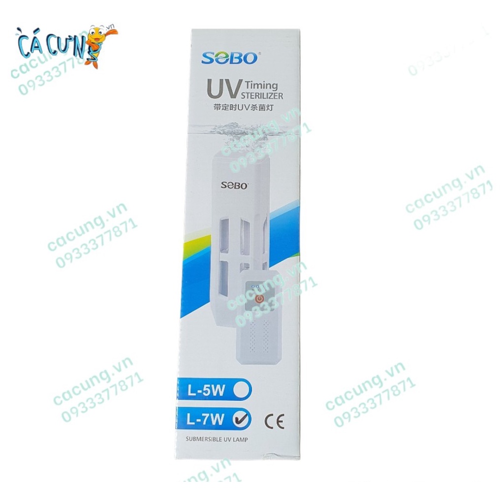 Sưởi SOBO Có Điều Khiển- Tia UV- L-5W